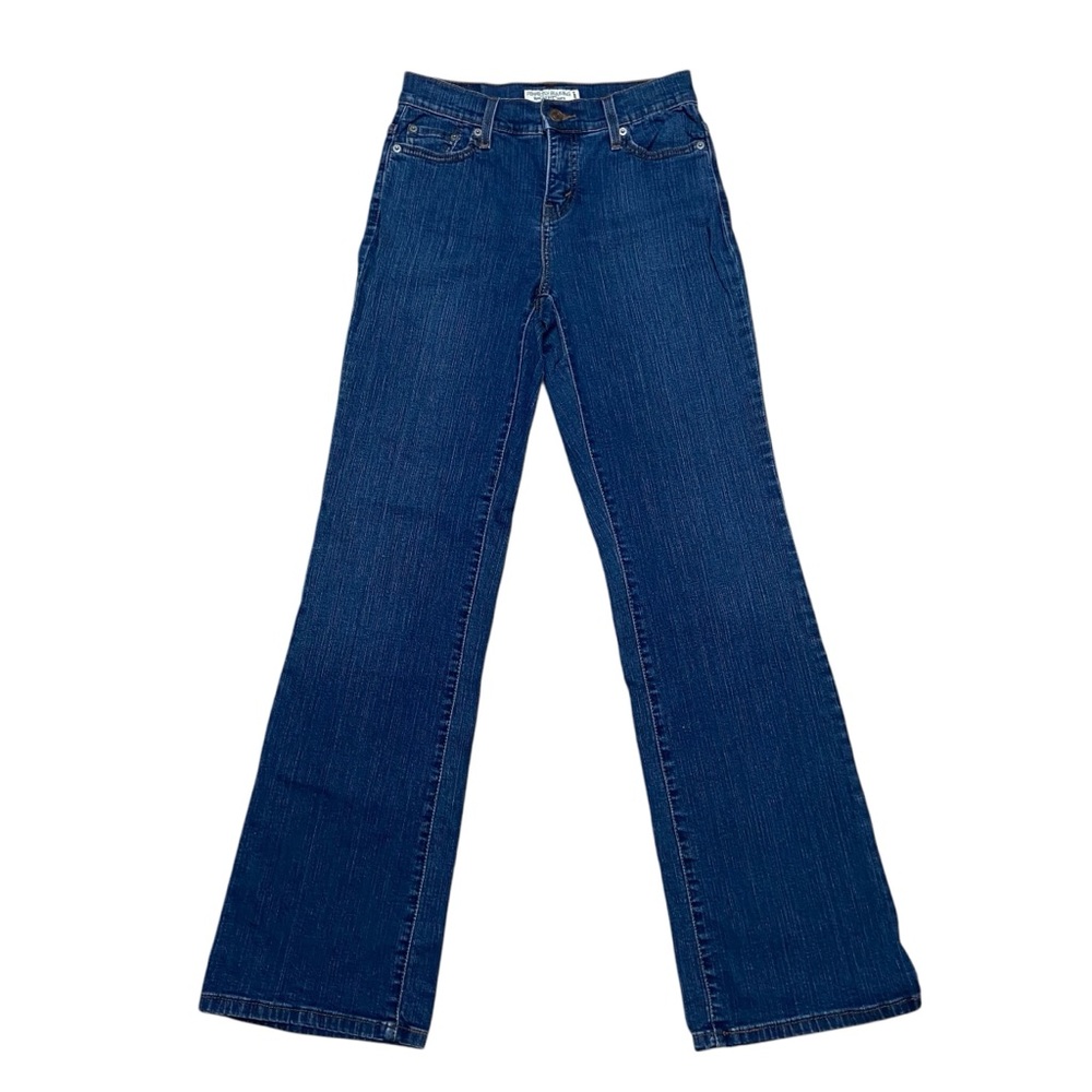 Levi’s 512 Perfectly Slimming Womens 4 Boot Cut Denim Jeans Blue